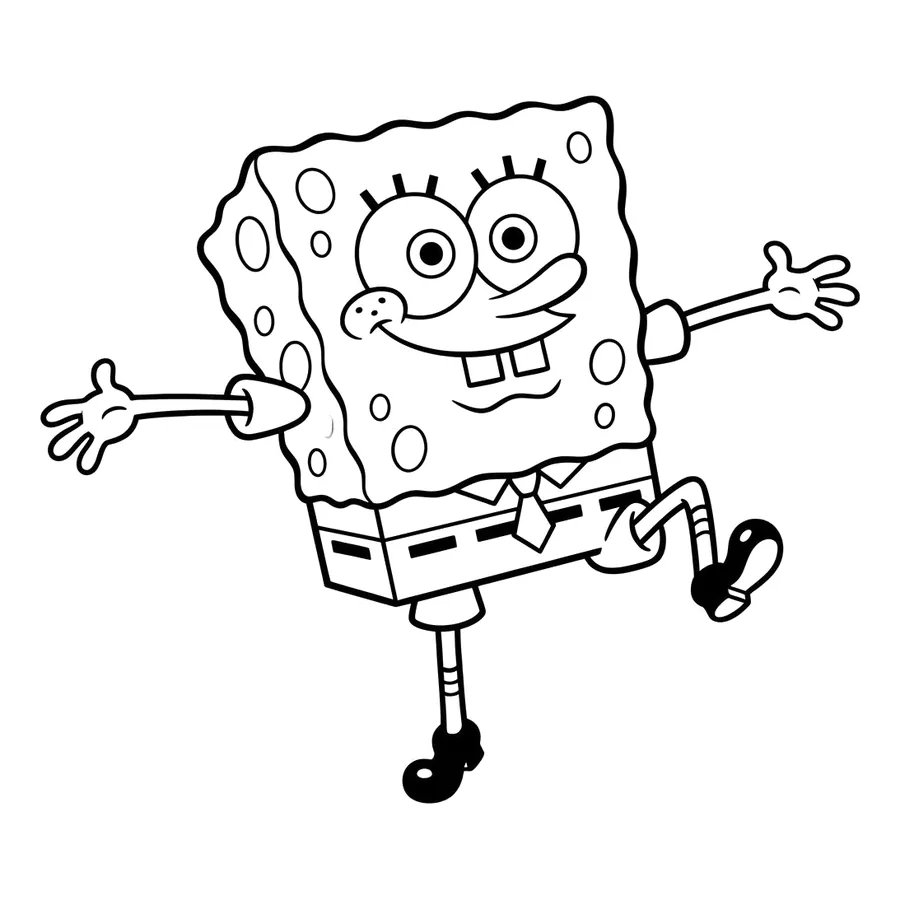 SpongeBob SquarePants coloring page 13