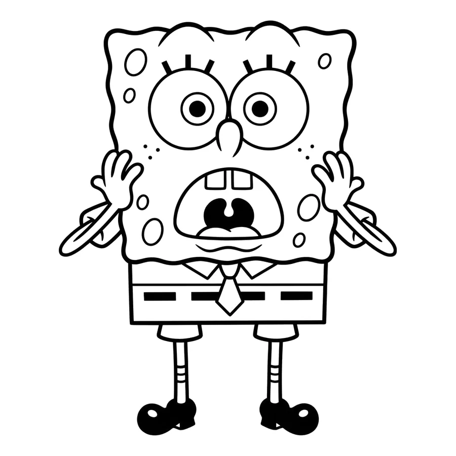 SpongeBob SquarePants coloring page 5